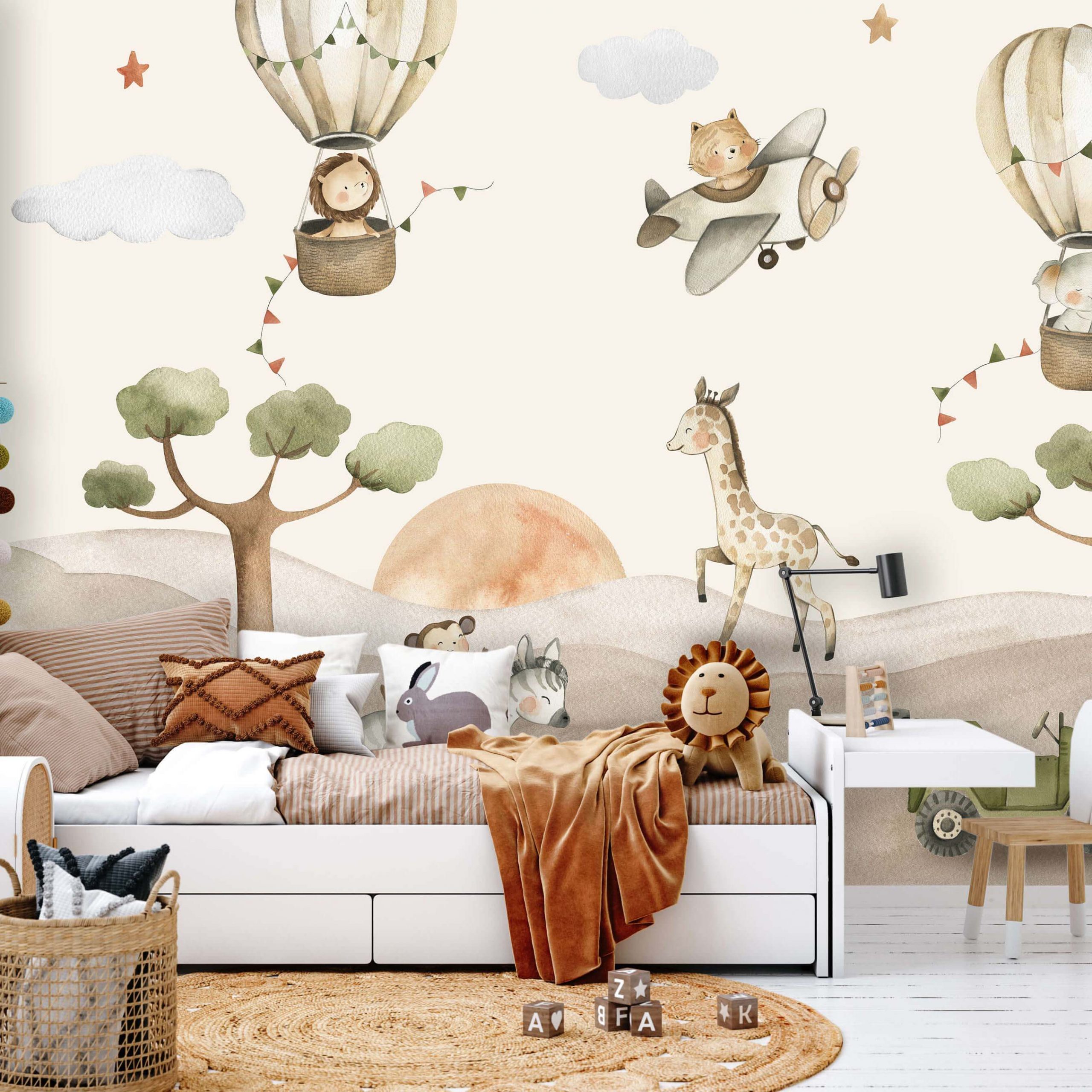 Kreative Ideen für Kinderzimmerwände: Farbenfrohe Raumgestaltung